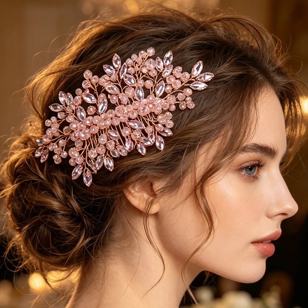 Rhinestone Crystal Hair Comb