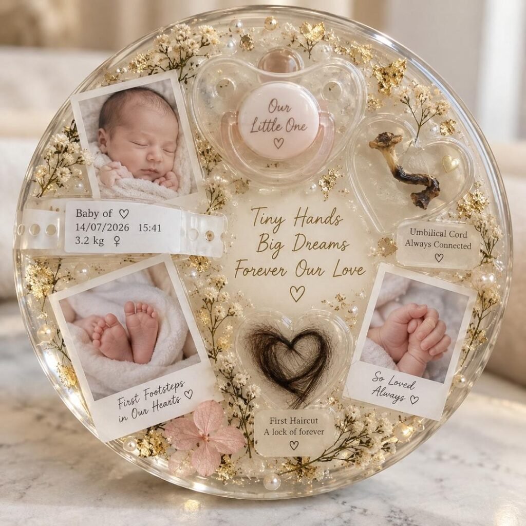 Resin Gifts - Preserved Flowers/ Pet Memory/ Family/ Baby